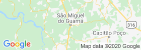 Sao Miguel Do Guama map